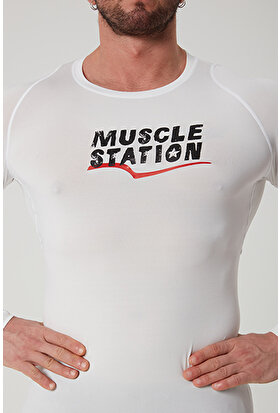 Muscle Station Musclestation Toughman Tank Hifresh Workout Fitness Erkek Tshirt