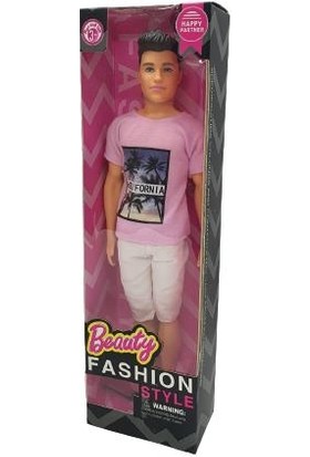 Gürkan Pembe Tişörtlü Erkek Ken Bebek - ST988-3-PEMBE