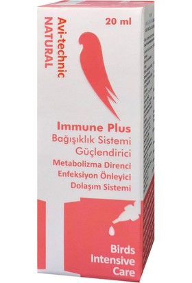 Avitechnic Avi Technic Vitamin I Immune Kuş Enfeksiyon Önleyici Vitamin 20 cc