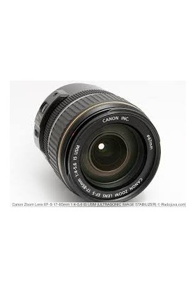 Canon Ef-S 17-85MM F/4-5.6 Is Usm Lens Siyah