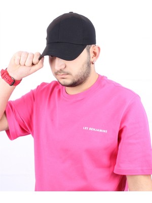 Cappello Düz Siyah Unisex Şapka