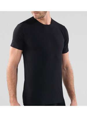 Blackspade Erkek Bisiklet Yaka Atlet Aura 9506 - Siyah