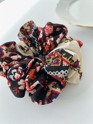 Retrobird Scrunchie Simit Toka Kadın Çok Renkli