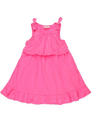 Panço Kız Çocuk Örme Elbise 2211GK26033