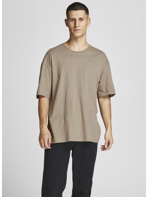 Jack & Jones Bisiklet Yaka Basic Tisört - Brink