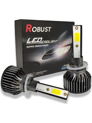 Robust H27  LED Xenon Far Ampulü Yeni Nesil Mini 8000 Lumen 36 Watt
