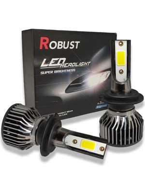 Robust H7  LED Xenon Far Ampulü Yeni Nesil Mini 8000 Lumen 36 Watt