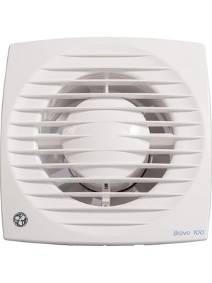 Blauberg Bravo 100 T Zaman Ayarlı Plastik Banyo Fanı 101 M3H