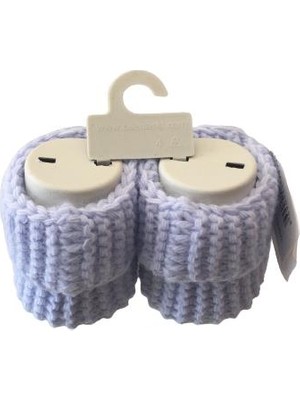 Recos Kız Erkek Bebek Triko Yenidoğan Örgü Patik