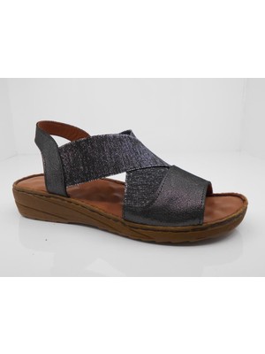 Catelli 359 Hakiki Deri Confort Casual Anatomik Bayan Sandaleti