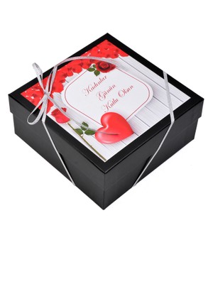 ChocChic Kırmızı Kalpler Kadınlar Günü Çikolata