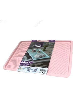 Zucci Home Damla Kurutma Tepsisi- Pembe
