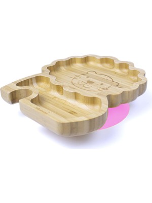 Jellyboon Bambu Aslan Pembe Vakumlu Tabak