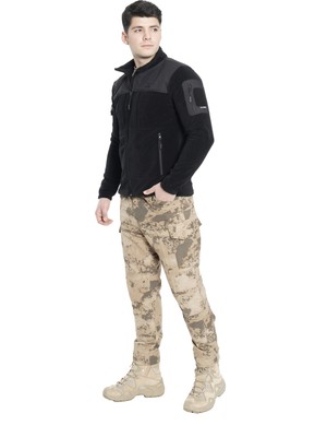 Vogel Tactical Siyah-Siyah Garni Polar Mont