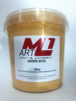 M1 Art Akrilik Sedef Boya 1 kg