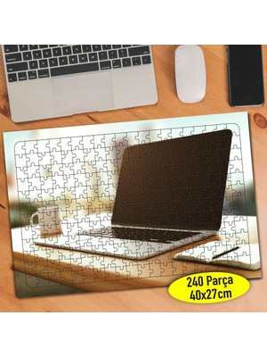Asilmeydan Çalışma Masası 240 Parça Puzzle Yapboz TABLO-77372824