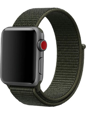 MobaxAksesuar Apple Watch 10 42mm - 38/40/41mm Kordon Hasır Kordon 2/3/4/5/6/se/7/8/9