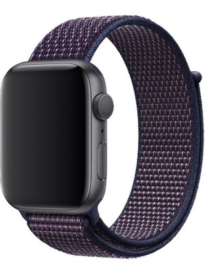 MobaxAksesuar Apple Watch 10 42mm - 38/40/41mm Kordon Hasır Kordon 2/3/4/5/6/se/7/8/9