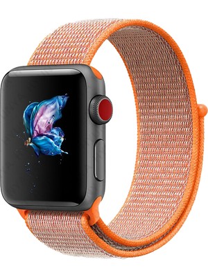 MobaxAksesuar Apple Watch 10 42mm - 38/40/41mm Kordon Hasır Kordon 2/3/4/5/6/se/7/8/9