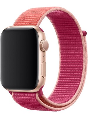 MobaxAksesuar Apple Watch 10 42mm - 38/40/41mm Kordon Hasır Kordon 2/3/4/5/6/se/7/8/9