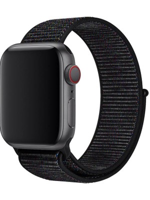 MobaxAksesuar Apple Watch 10 42mm - 38/40/41mm Kordon Hasır Kordon 2/3/4/5/6/se/7/8/9