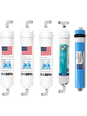 Ihlas Aura Cebilon Plus Uyumlu 5'li Filtre Seti Lg Membran