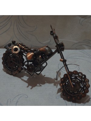 MYK Hediye ve Sanat Atölyesi Bilyalı Metal Motor Ev Arkadaş Sevgili Ofis Dekoratif Hediye