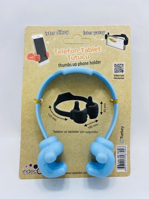 MYK Hediye ve Sanat Atölyesi Telefon Tablet Tutucu Mavi