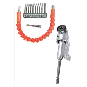 Rekotools-Köşe Vidalama Akrobat Seti & Köşe Vidalama Ucu 11 Parça Matkap Ucu Toplam 13 Parça