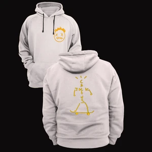 Cactus Jack Baskılı 3 Ipl. Şardonlu %100 Pamuk, Içi Polar, Çok Kalın Sweatshirt