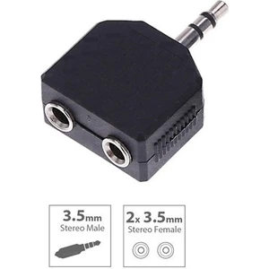 SpeedUF 3.5mm Stereo 2x Kulaklık Çoklayıcı