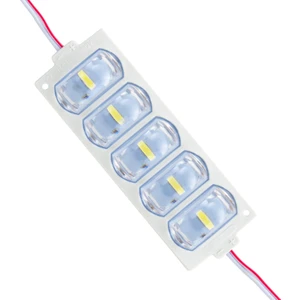 Modül LED 12V 4W Soğuk Beyaz 3030 10 x 53.8mm IP65 260-280LM 180 Derece