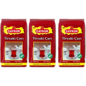 Tiryaki Çay 3×1000 gr Siyah Çay ile Uzun Süreli Keyifli İçim Deneyimi