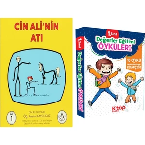 Cin Ali Serisi 10 Kitap + Kitap Kulübü Yayınları Değerler Eğitimi Öyküleri 10 Kitap