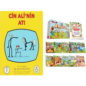 Cin Ali Serisi 10 Kitap + Model Yayınları La Fontaine Masalları 10 Kitap