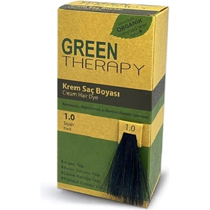 Green Therapy Krem Saç Boyası 1.0 Siyah