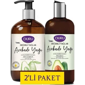 Avakado Dus Jelı 500 Ml+Sıvı Sabun 500 Ml