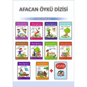 2. Sınıflar Için Afacan Öykü Dizisi + Kitap Okuma Not Defteri