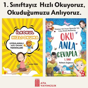 Ata Yayıncılık 1. Sınıf Hızlı Okuma + Oku Anla Cevapla