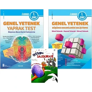 Ata Yayıncılık 1. Sınıf Genel Yetenek Yaprak Test+Genel Yetenek Düşünce Becerilerini Geliştirme