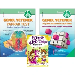 Ata Yayıncılık 3. Sınıf Genel Yetenek Yaprak Test+Genel Yetenek Düşünce Becerilerini Geliştirme