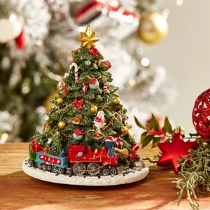 Karaca Home New Year Tree Müzikli Yılbaşı Obje 15 cm