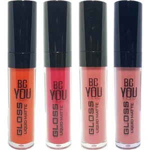 Bc You Ruj Matte Liquid Lipstick 4 Renk Set