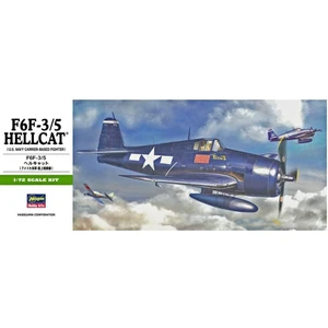 B11 00241 1/72 F6F-3/5 Hellcat Savaş Uçağı Demonte Plastik Maketi