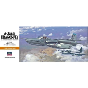A12 00142 1/72 A-37 A/b Dragonfly Savaş Uçağı Demonte Plastik Maketi