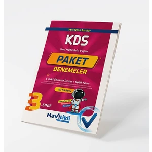Mavitikli Yayıncılık 3. Sınıf Yeni Nesil Paket Deneme ( 6 Farklı Deneme )
