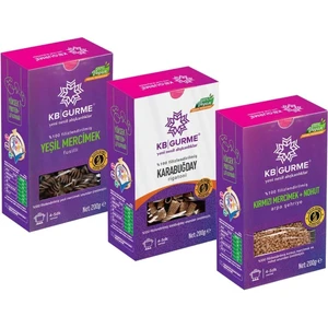 Kb Gurme Glutensiz Rig + Fus + Arpa Şehriye Makarna 200 gr x 3