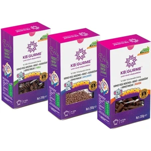 Kb Gurme Sebzeli Glutensiz Filizlendirilmiş Junior Set 200 gr x 3