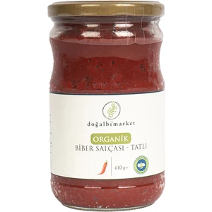 Doğal Bi Market Organik Biber Salçası 600 gr