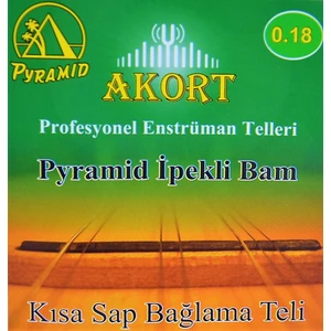 Akort 0.18 Pyramid Kısa Sap Bağlamateli - Saz Teli